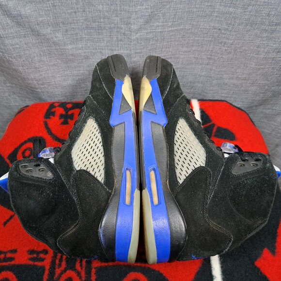 Size 12 Men Nike Air Jordan 5 Racer Blue (CT4838-004) - Picture 10 of 16